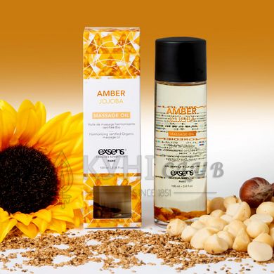 Массажное масло EXSENS Amber Jojoba (гармонизирующее с янтарем) 100мл, натуральное 108799 фото