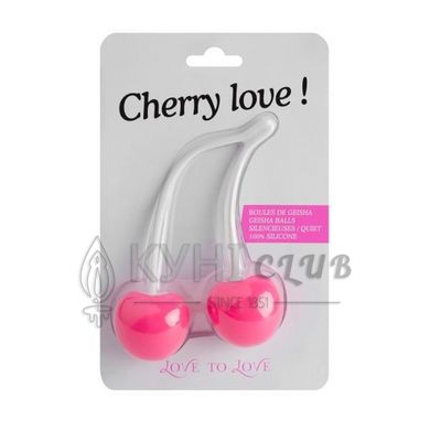 Вагінальні кульки Love To Love CHERRY LOVE, діаметр 3,5см, вага 77гр 100420 фото