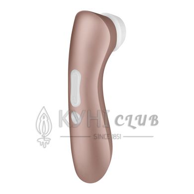 Вакуумний кліторальний стимулятор Satisfyer Pro 2+ Vibration з вібрацією 100346 фото