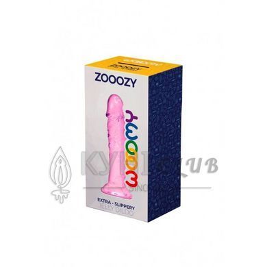 Фалоімітатор Wooomy Zooozy, присоска, сумісний з трусиками для страпона, довжина 14,7см, діам. 3,7см 105377 фото