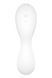 Вакуумний смарт-стимулятор із вібрацією Satisfyer Curvy Trinity 5 (White), керування зі смартфона 104702 фото 5