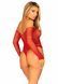 Сітчасте боді зі стразами Leg Avenue Crystalized fishnet bodysuit Red One Size 107158 фото 2