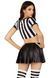 Костюм рефери Leg Avenue Time Out Referee M, кроп-топ, юбка, свисток 107209 фото 2
