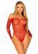 Сітчасте боді зі стразами Leg Avenue Crystalized fishnet bodysuit Red One Size 107158 фото 1