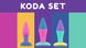 Набор анальных пробок PMV20 Koda – Butt Plug Set, диаметр 2,9 см, 3,9 см, 5 см 106911 фото 6