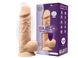 Фаллоимитатор с вибрацией SilexD Norman Vibro Flesh (Model 1 size 8,5") + LRS, диаметр 5 см 106173 фото 1