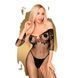 Бодистокинг с имитацией лифа Penthouse - High Profile Black XL 103203 фото 1