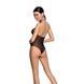 Бодистокинг с декольте Passion BS088 black, имитация корсетной шнуровки 104342 фото 2