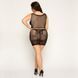 Сітчаста сукня з метеликами JSY &laquo;Сексапільна Емілі&raquo; Plus Size, Black, імітація шнурівки, мереживо 106415 фото 5