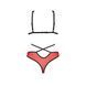 Комплект белья Passion PEONIA SET L/XL red, бра, трусики 106336 фото 4