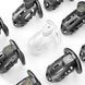Клетка для пениса LOCKINK SEVANDA Plastic Penis Chastity Cage, черная, 3 кольца разных размеров 110031 фото 8