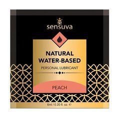 Пробник Sensuva &mdash; Natural Water-Based Peach (6 мл) 105811 фото
