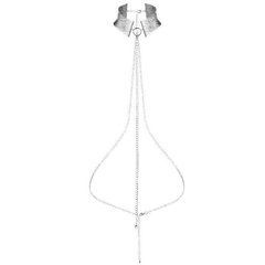 Намисто-комір Bijoux Indiscrets Desir Metallique Collar - Silver 103861 фото