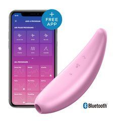 Вакуумний кліторальний стимулятор Satisfyer Curvy 3+ 101090 фото