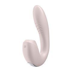 Вакуумний смарт вібратор Satisfyer Sunray Pink, 4 положення стовбура 104077 фото