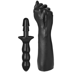 Кулак для фістинга Doc Johnson Titanmen The Fist with Vac-U-Lock Compatible Handle, діаметр 7,6 см 109364 фото