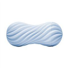 Мастурбатор Tenga FLEX Bubbly Blue зі змінною інтенсивністю, можна скручувати, вакуум 104950 фото