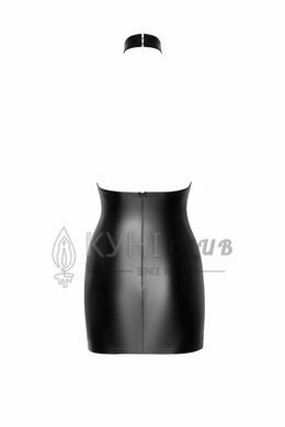 Платье Noir Handmade F311 Eros, 3XL, black, мини, юбка под латекс, верх &mdash; сетка, открытая спина 108306 фото