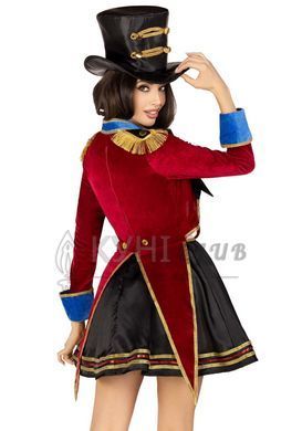 Костюм дресирувальниці Leg Avenue Ringmaster Costume S, сукня, капелюх 107210 фото