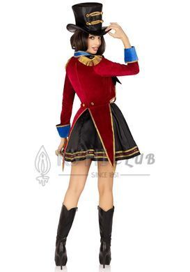 Костюм дресирувальниці Leg Avenue Ringmaster Costume S, сукня, капелюх 107210 фото