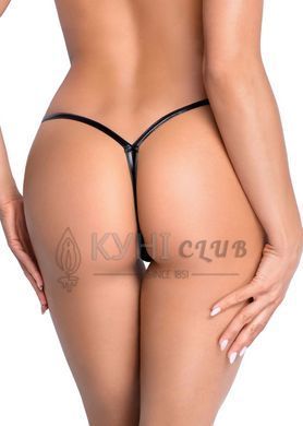 Трусики с мокрым эффектом Noir Handmade P005 Panties M, открываются сбоку 108005 фото