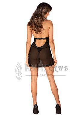 Пеньюар Obsessive Medilla chemise & thong XS/S 107073 фото