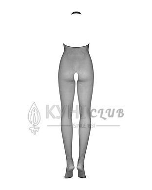 Бодістокінг із дрібної сітки з відкритими грудьми та доступом Obsessive Bodystocking N101 S/M/L 105234 фото