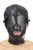 Капюшон для БДСМ со съемной маской Fetish Tentation BDSM hood in leatherette with removable mask 102529 фото