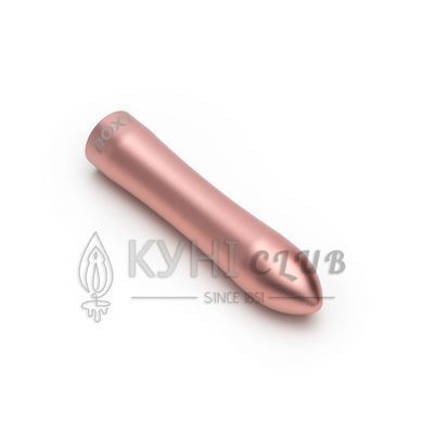 Потужна віброкуля DOXY ROSE GOLD у металевому кейсі, ультрагладенька, 7 режимів 105942 фото