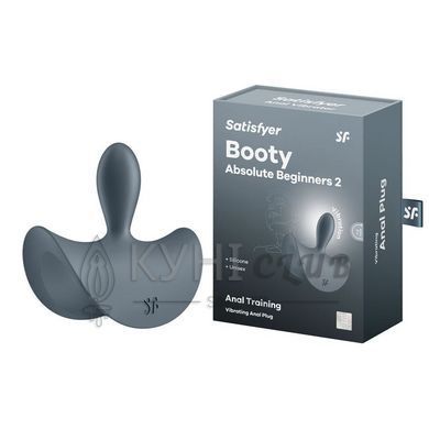 Анальна вібропробка Satisfyer Booty Absolute Beginners 2, для початківців, ввідна частина 3,5 см 109874 фото