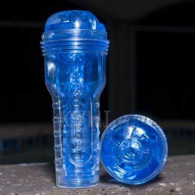 Мастурбатор Fleshlight Turbo Thrust Blue Ice (імітатор мінету) 109450 фото