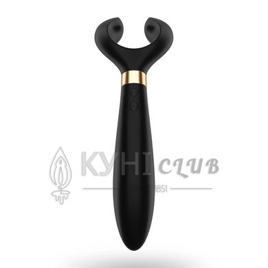 Вібратор для пар Satisfyer Endless Fun Black, три мотори, багатофункціональний 109377 фото