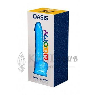 Фаллоимитатор Wooomy Oasis, с присоской, длина 20,6 см, диаметр 4,5 см 105378 фото