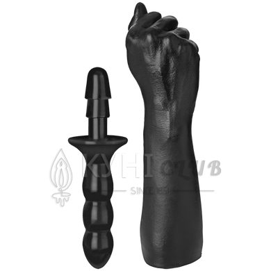 Кулак для фістинга Doc Johnson Titanmen The Fist with Vac-U-Lock Compatible Handle, діаметр 7,6 см 109364 фото