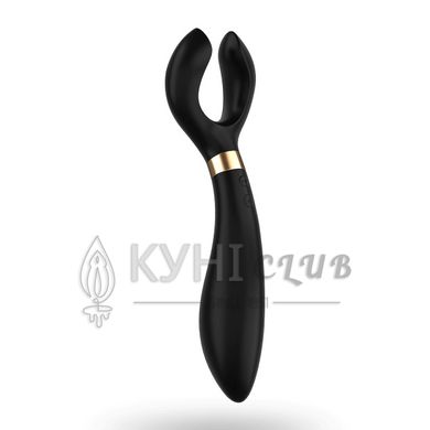 Вібратор для пар Satisfyer Endless Fun Black, три мотори, багатофункціональний 109377 фото