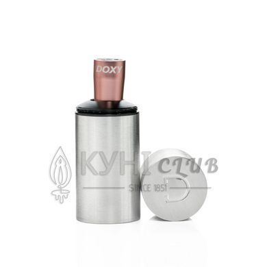 Потужна віброкуля DOXY ROSE GOLD у металевому кейсі, ультрагладенька, 7 режимів 105942 фото