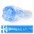 Мастурбатор Fleshlight Turbo Thrust Blue Ice (імітатор мінету) 109450 фото