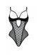 Еротичне боді Passion MARINA BODY, S/M, black, з відкритими чашками 107725 фото 3