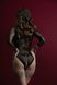 Жіноча збруя з ланцюгом та фіксаторами Feral Feelings Harness with Cuffs Black 106228 фото 2