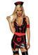 Виниловый костюм медсестры Leg Avenue Vinyl Naughty Nurse S, платье, фартук, повязки 105901 фото 1