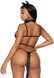 Еротичний костюм кішки Leg Avenue Roleplay Sex Kitten One size Black, боді, вушка, чокер 106589 фото 2