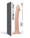 Насадка для страпона Strap-On-Me Dual Density Dildo Flesh M, діаметр 3,3 см, двошарова, гнучкий 101940 фото 4