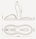 Sit-on-top смарт-вібратор Zalo &ndash; Flora Smart Vibrating Pad Ivory White, 9 моторів 109887 фото 4