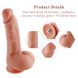 Ультрареалістичний фалоімітатор для секс-машин Hismith 8.3″ 2-layers Silicone Flesh Dildo, 2-шаровий 104186 фото 2