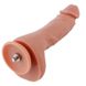 Ультрареалістичний фалоімітатор для секс-машин Hismith 8.3″ 2-layers Silicone Flesh Dildo, 2-шаровий 104186 фото 4