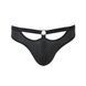 Чоловічі сліпи з вирізами Passion 041 SLIP JOE S/M, Black екошкіра, відкриті сідниці 105572 фото 5