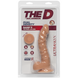 Фаллоимитатор Doc Johnson The D - Ragin D - 7,5 Inch With Balls - ULTRASKYN, диаметр 3,8см 109029 фото 2