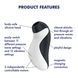 Вакуумный стимулятор с вибрацией Satisfyer Orca 106267 фото 6