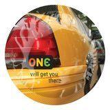Презерватив ONE Color Sensations ONE will get you there, 1 шт, желтый, гладкий, со смазкой 109866 фото