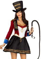 Костюм дресирувальниці Leg Avenue Ringmaster Costume M, сукня, капелюх 107211 фото